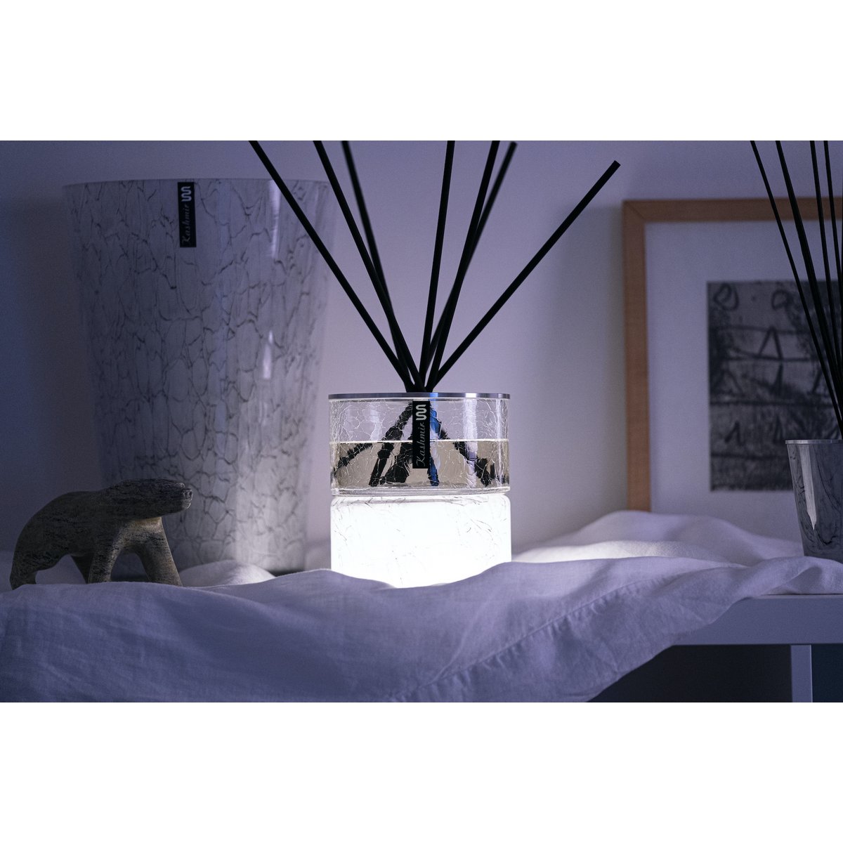 ICE KASHMIR Dual & Led: Koriander, Bernstein & Patschuli - Clamora