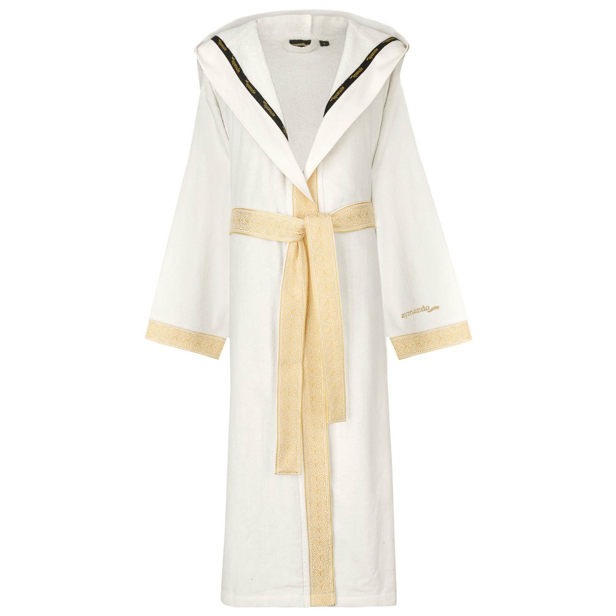 Luxus Bademantel mit Kapuze aus 100 % Baumwolle - Clamora