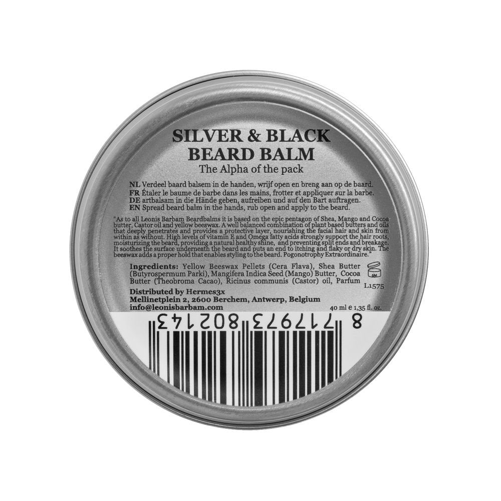 Silver & Black Signature Beard Balm - Clamora