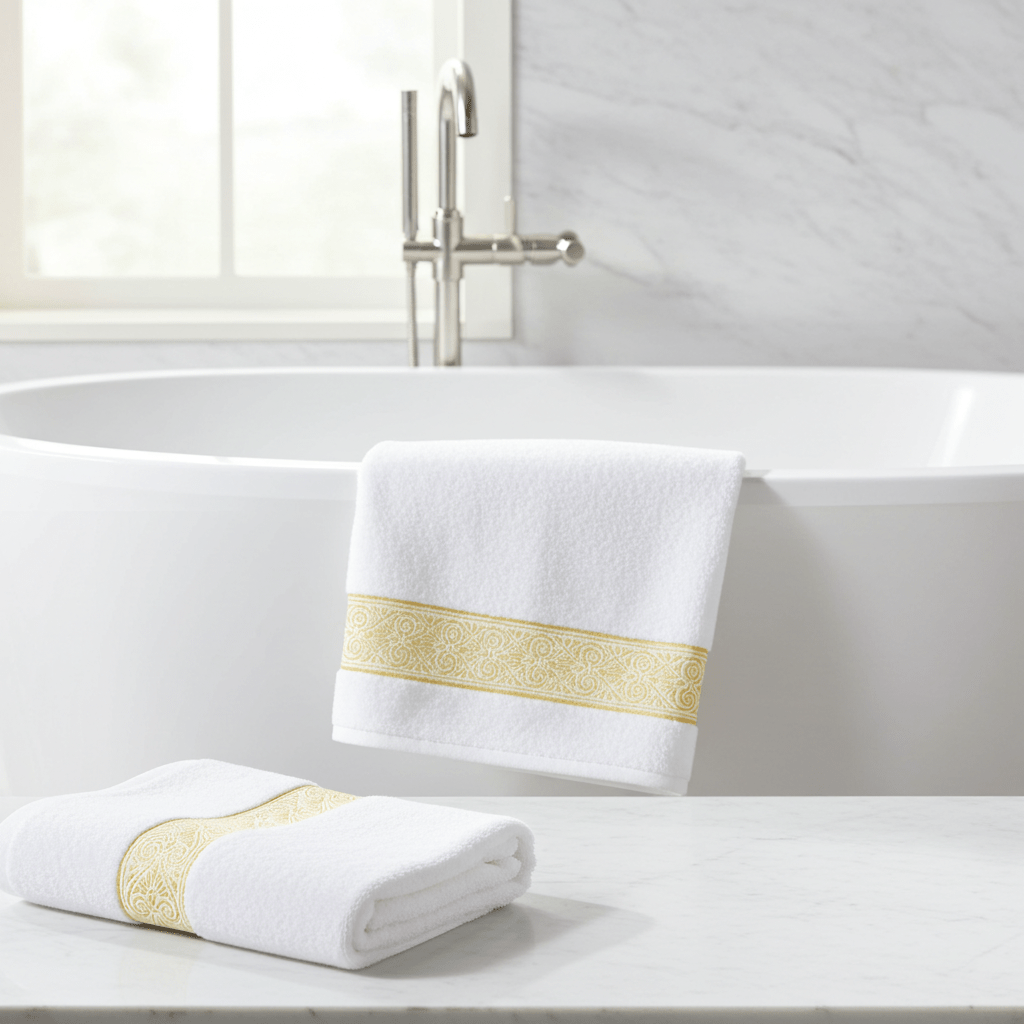 Ayamando Home – Luxus Saunatuch 100% ägyptische Baumwolle - Clamora