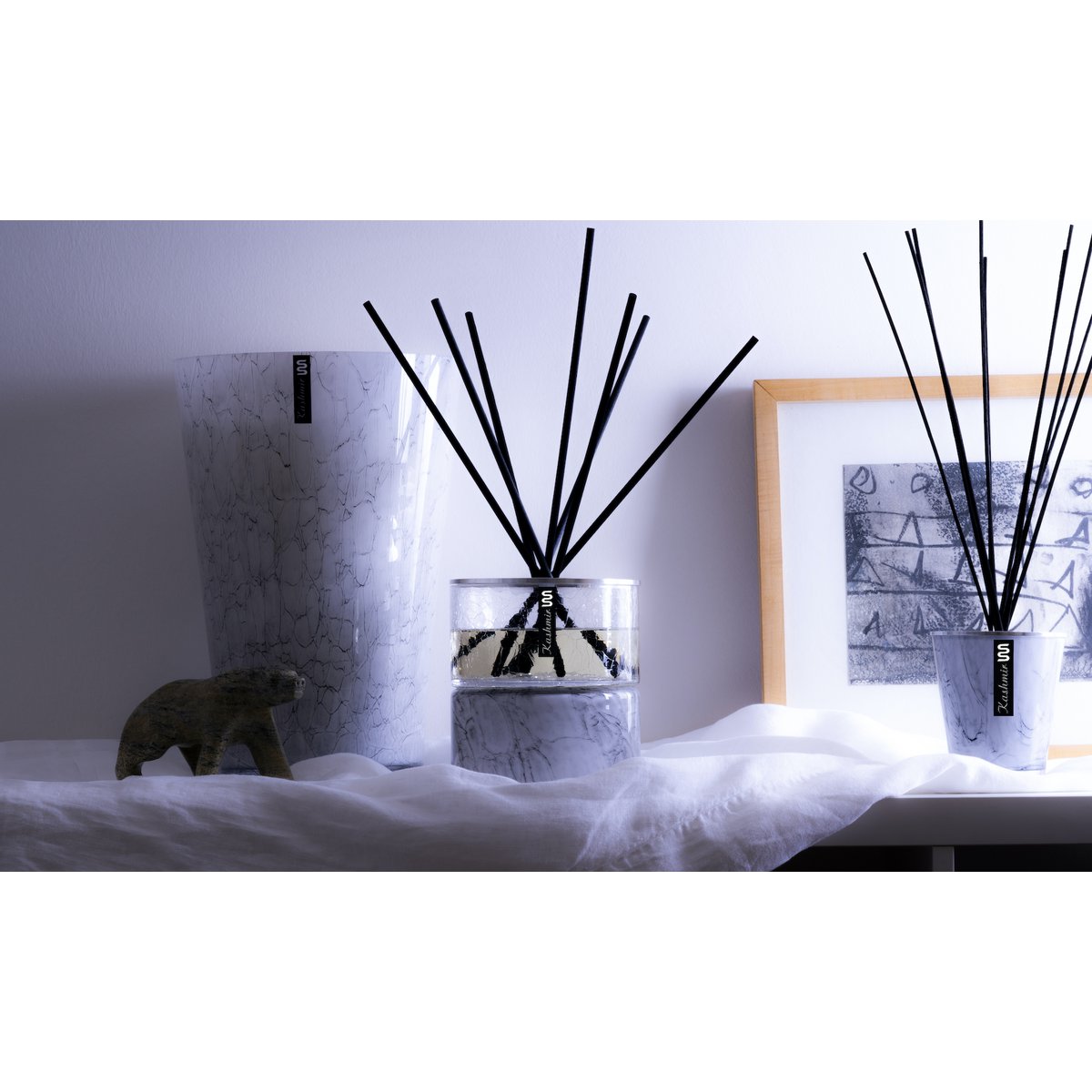 ICE KASHMIR Dual & Led: Koriander, Bernstein & Patschuli - Clamora