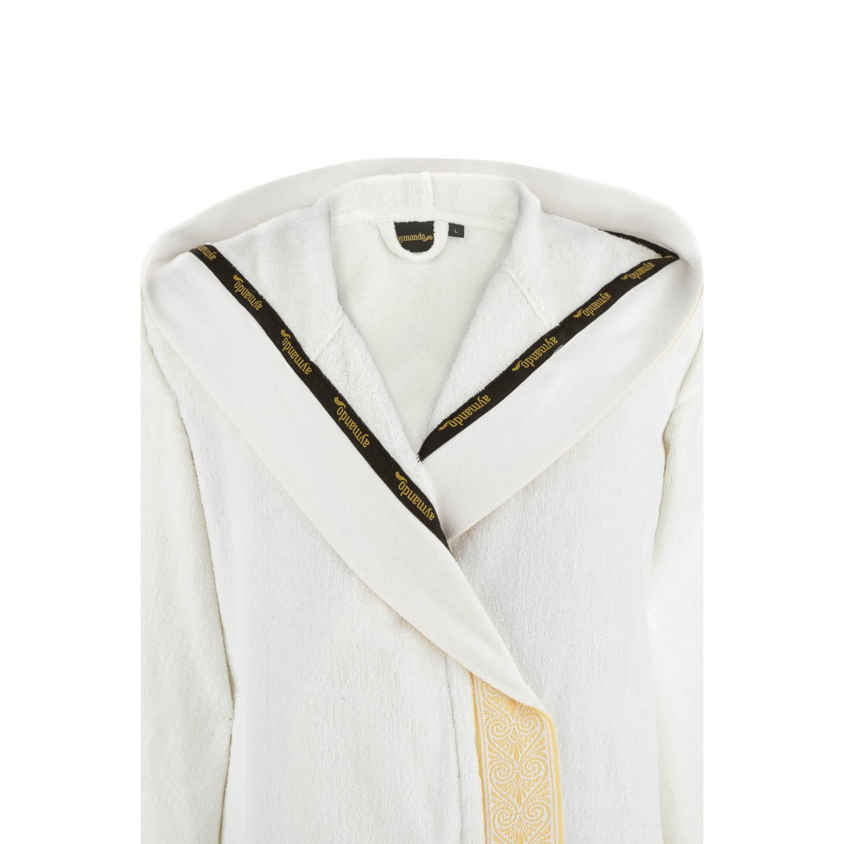 Luxus Bademantel mit Kapuze aus 100 % Baumwolle - Clamora